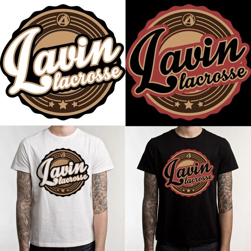 Winning t-shirt design for Lavin Lacrosse