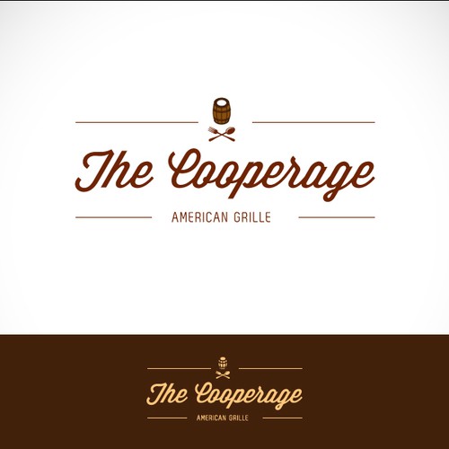 Create the next logo for The Cooperage