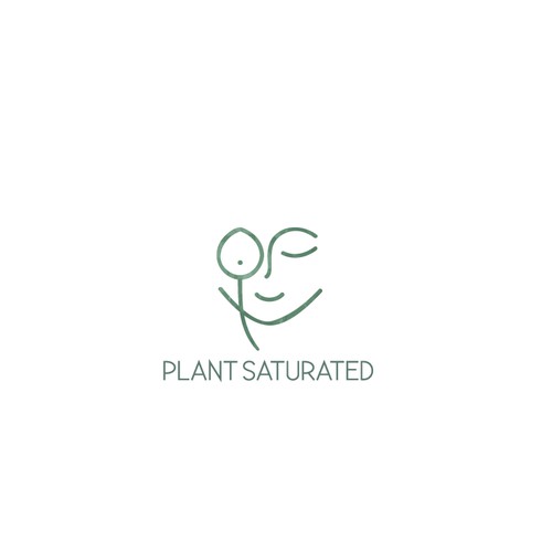 Urban Jungle Plant LOGO - Clean, Playful, and Modern