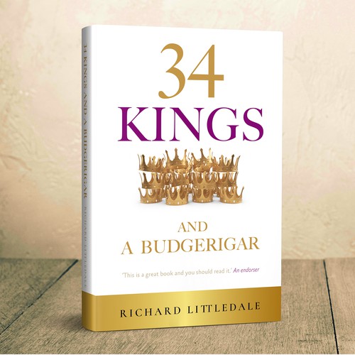 34 Kings Book Cover concept