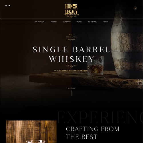 Single Barrel Website