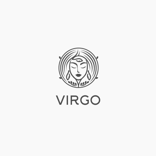Logo for a zodiac sign