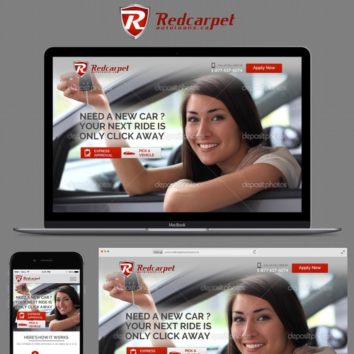 Design for a Canadian Auto Loan Website