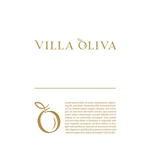 Villa on Lake Garda - Logo design