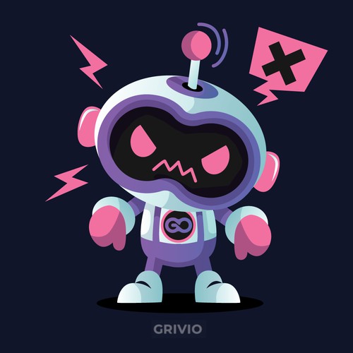 robot mascot 