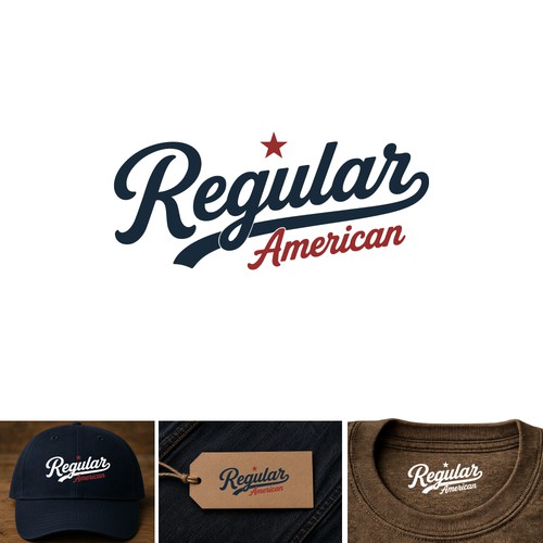 Regular American – Custom Vintage Apparel Logo