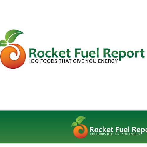 Custom logo design for Rocket Fuel Report