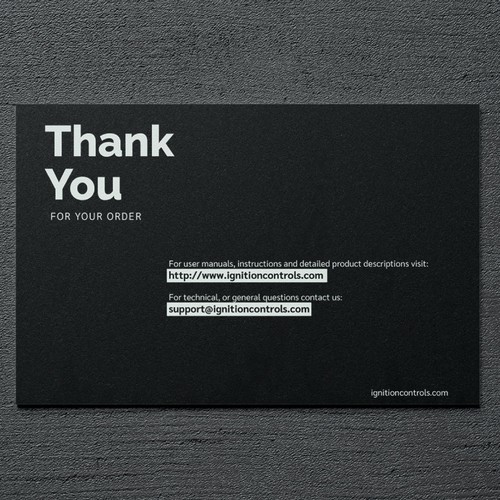 Thank You Card