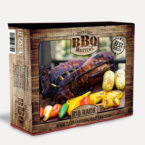 BBQ tools packaging
