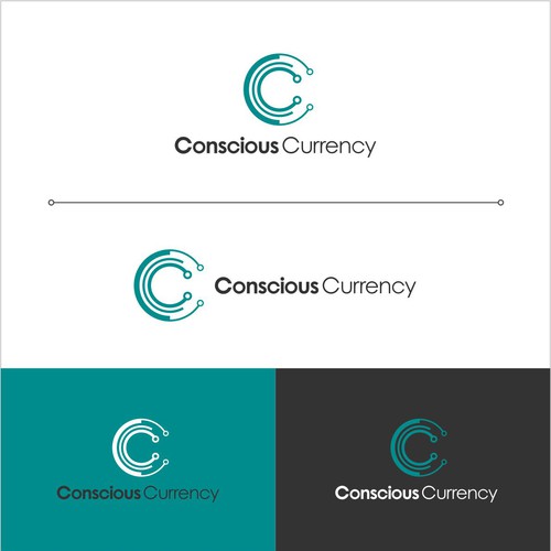 logo concept for conscious currency