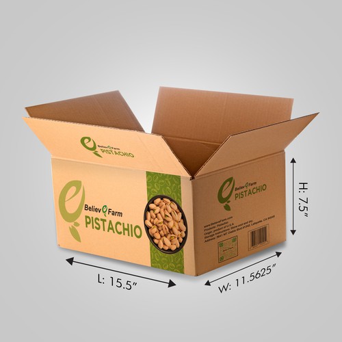 Pistachio Carton Box