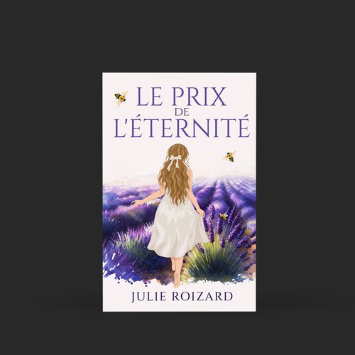Couverture fantasy poétique pour roman « Le Prix de l’Éternité »