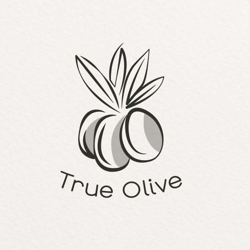 Simple, but sophisticated logo for premium olive oil