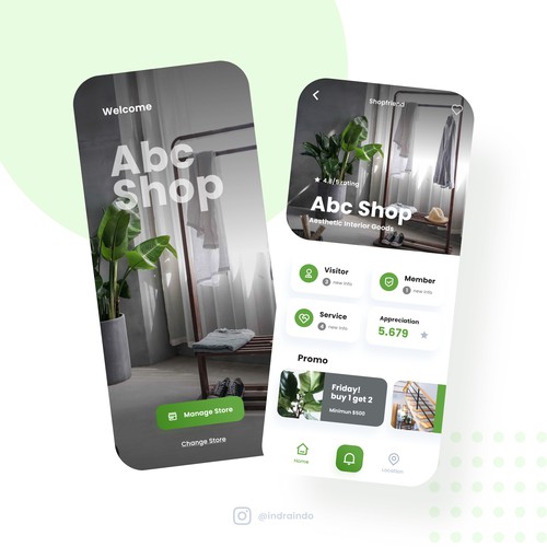 Shopping App Design