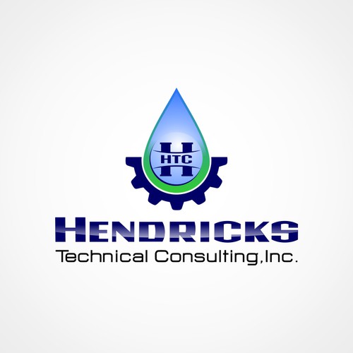 logo and business card for Hendricks Technical Consulting, Inc.