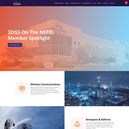 3DGS Wireless Communications Design
