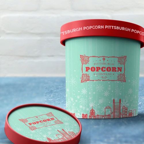 Popcorn Tin