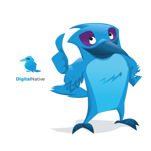 Digital Native Mascot