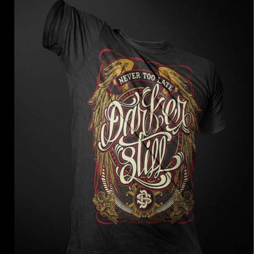 be the artist behind the coolest rock band t shirt's design in decades