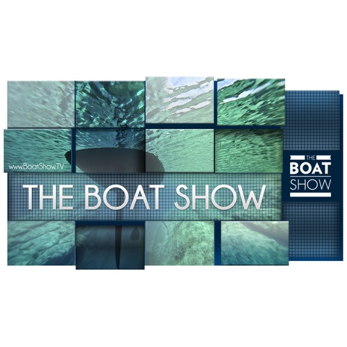 Powerpoint template per il programma TV The Boat Show