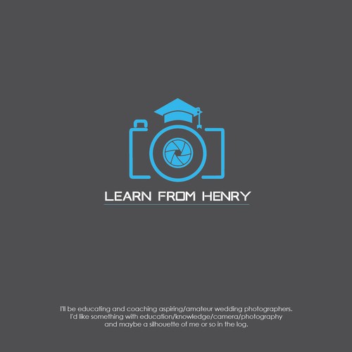 Logo for photography education
