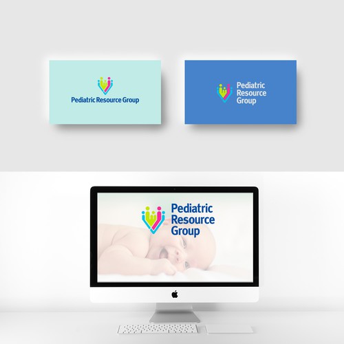 Fun, professional logo for a medical resource company