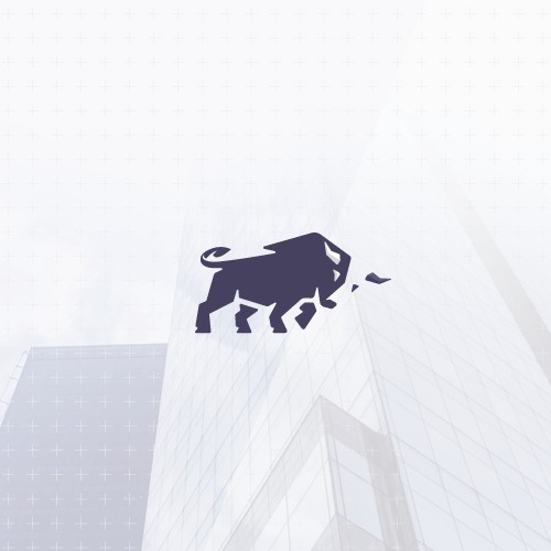 Minimalistic bull design