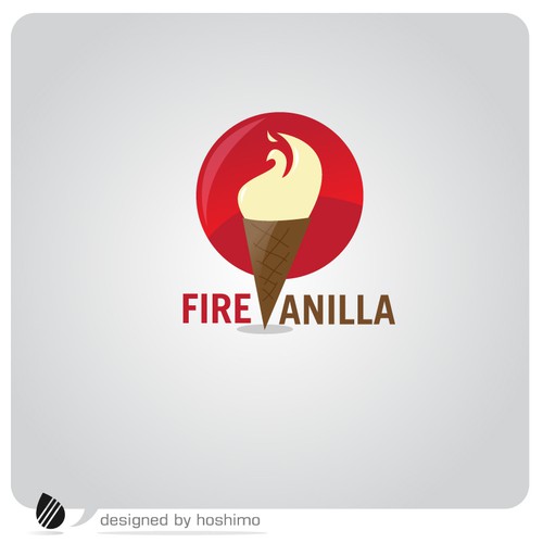 Fire Vanilla Logo Design