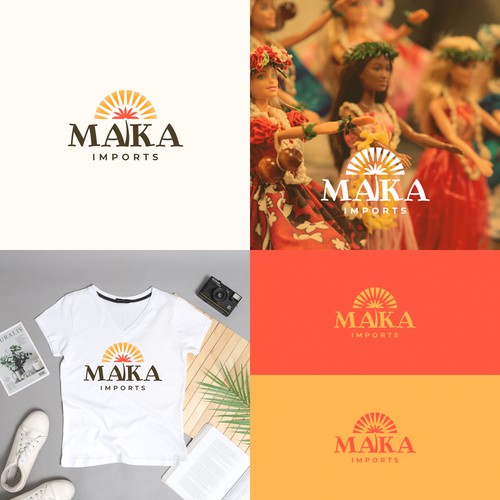 Maka Imports Logo Design