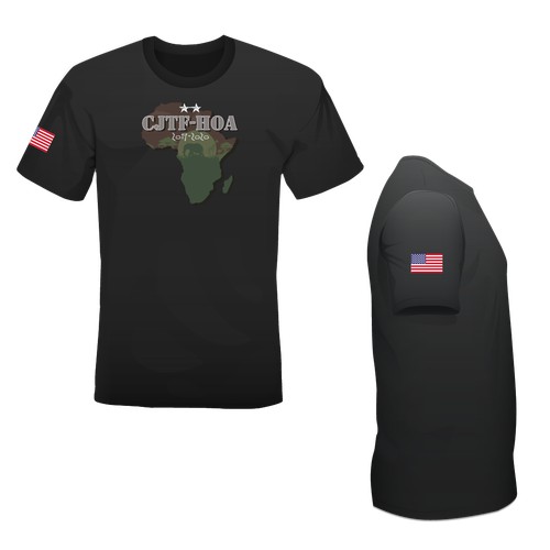 T-shirt design for CJTF-HOA