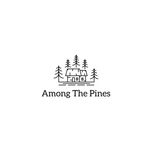 Among the pines logo