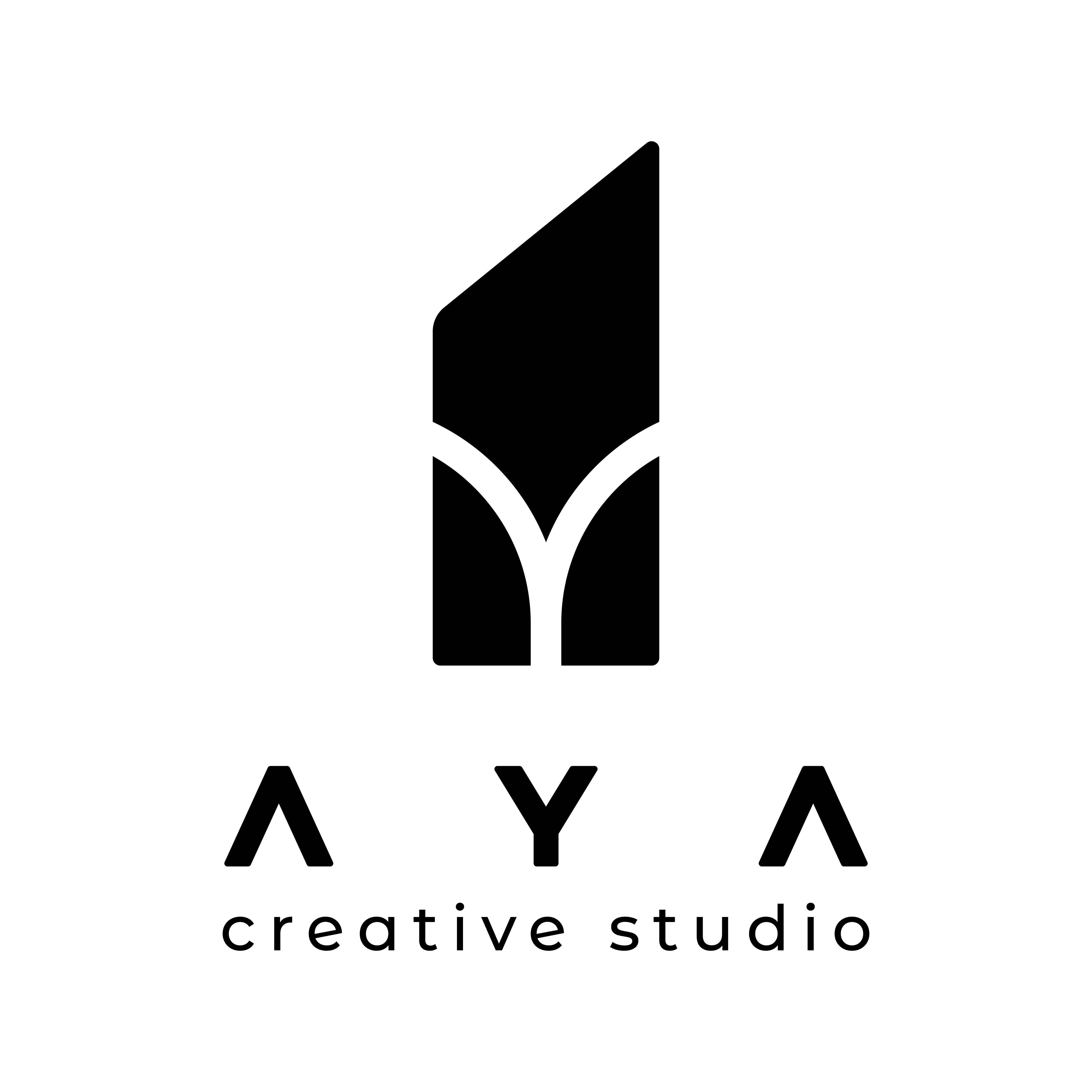 Design a minimalist, clean, and sophisticated logo for a Creative Studio