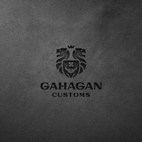 Label Design for Gahagan Customs