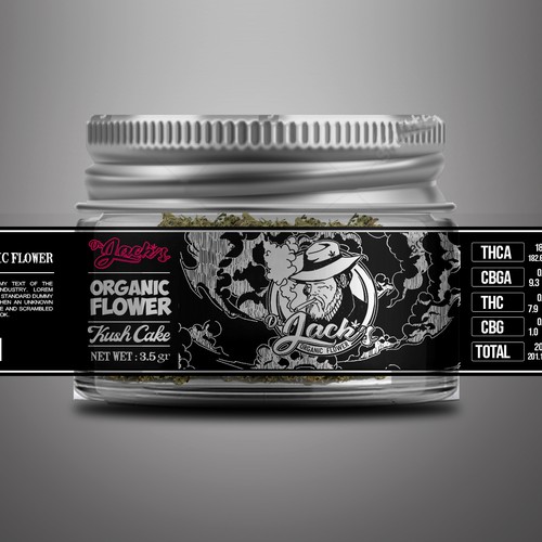 cannabis jar packaging