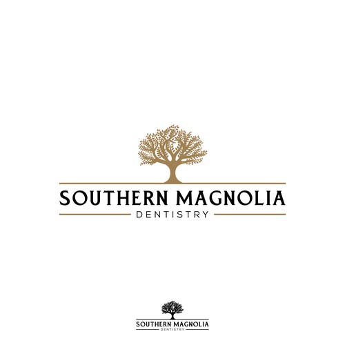 Bold logo for Southern Magnolia Dentistry.
