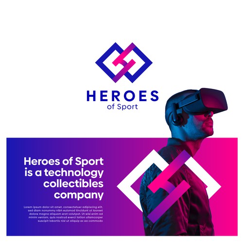 Heroes of Sport Logo Concept