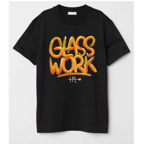 Glass work t shirt