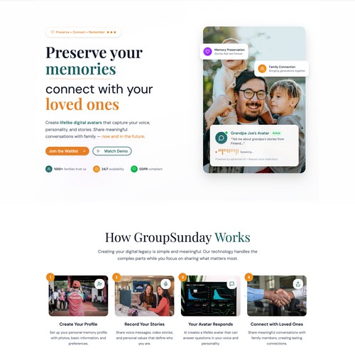 Group Sunday Website