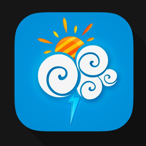 App Icon for iOS Weather App