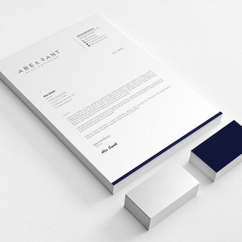 Modern & Professional Stationery Design