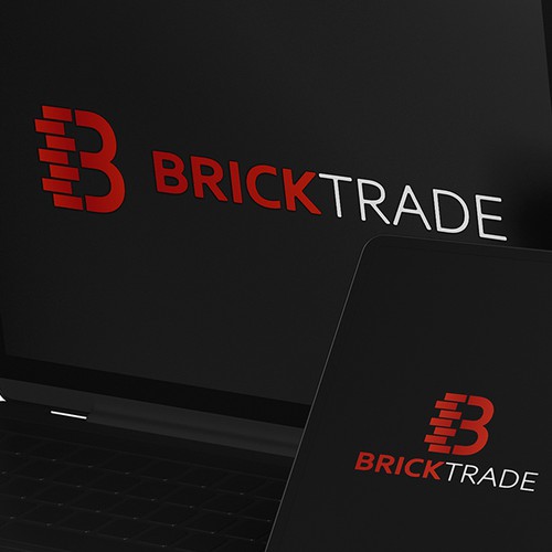 Logo design for real estate stock market