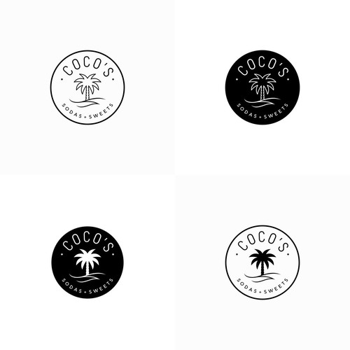 cretaive palm logo design
