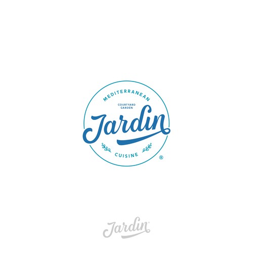 Logotype + badge design for Jardin