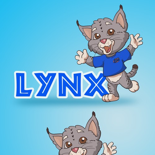 lynx mascot design 02