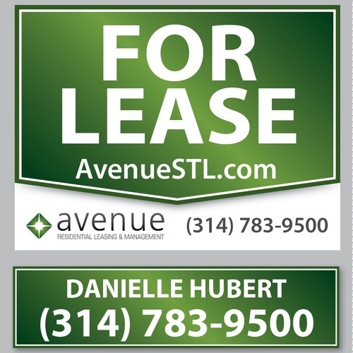 signage for Avenue Residential Leasing & Management