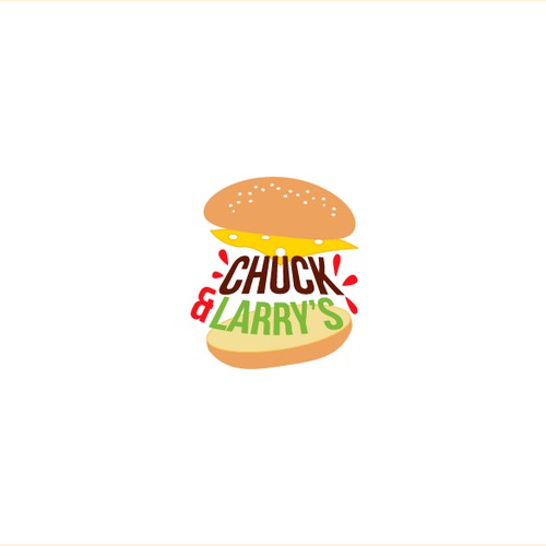 <<-- Logo for Chuck & Larry's. a new Burger Franchise from Germany -->>