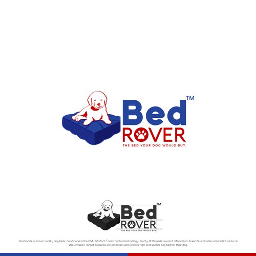 BedRover™ needs a logo worthy of the premium dog beds we'll build.