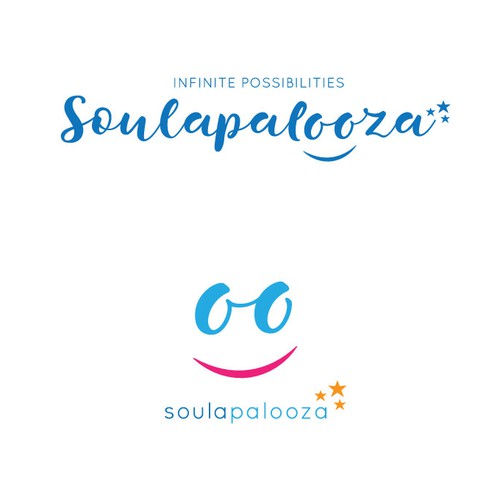 Young & fun logo for Soulapalooza