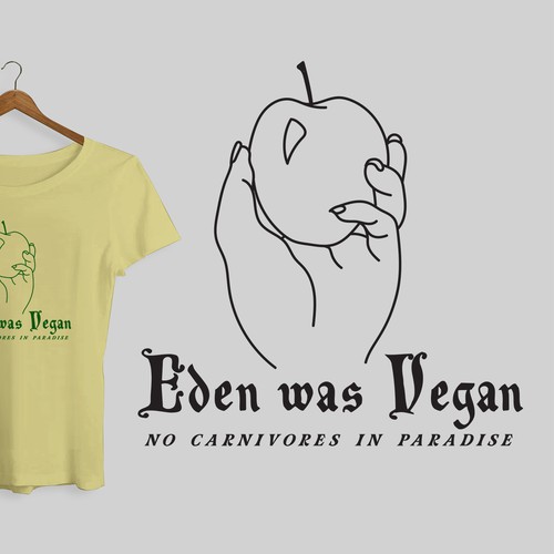 Lineart T-shirt Design for Clothing Line