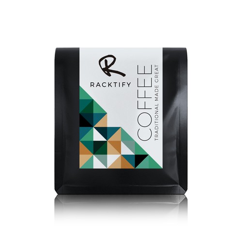 Racktify Coffee Package Design